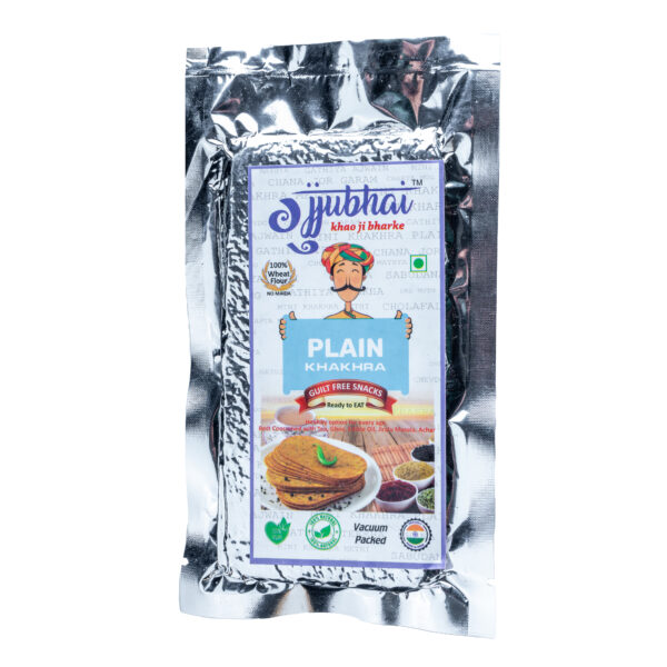 100% Wheat Flour PLAIN KHAKHRA 35G Combo