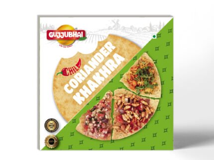 Chilli coriander khakhra